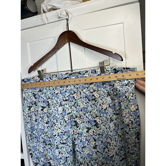 Terra & Sky Women Plus Size Super Soft Jegging Ditsy Floral 2X(20W-22W)‎ Skinny - Picture 5 of 10